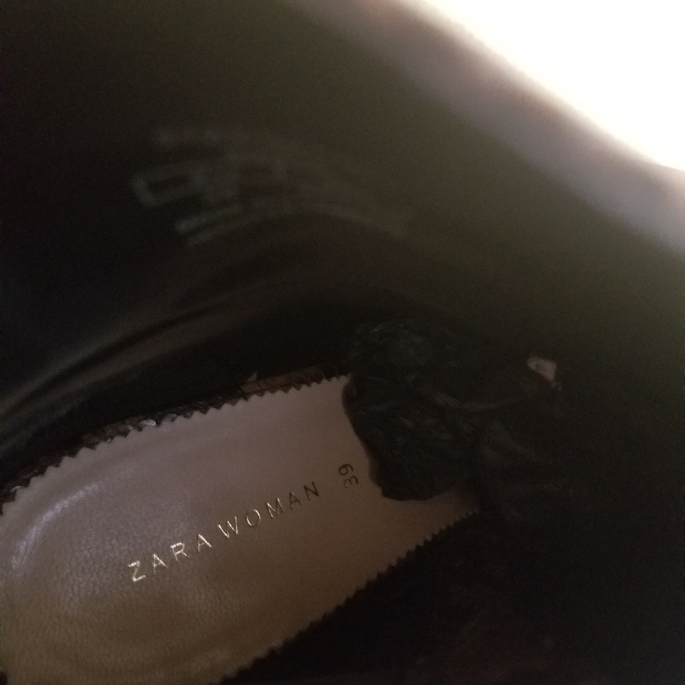 Animal print Zara boots - Picture 5 of 8